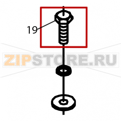 Tornillo exagonal M-8x20 Fagor FI-200 Tornillo exagonal M-8x20 Fagor FI-200Запчасть на деталировке под номером: 19Название запчасти Fagor на английском языке: Tornillo exagonal M-8x20 FI-200.
