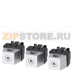 WIRE CONNECTOR;CU 3 PCS. ACCESSORY FOR: 3VA52 250 Siemens 3VA9233-0JD11 