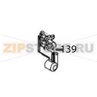 Dis roller holder R Sato CT408LX DT Dis roller holder R Sato CT408LX DTЗапчасть на деталировке под номером: 139Название запчасти на английском языке: Dis roller holder R Sato CT408LX DT.