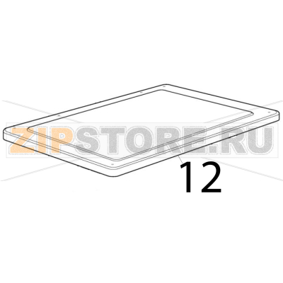 Plastic top panel Scotsman MAR 78 SPLIT Plastic top panel Scotsman MAR 78 SPLITЗапчасть на деталировке под номером: 12
