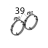 Resistenza orcolare 3000 W, 3 spire, 230 V, D=230 Unox XF 190