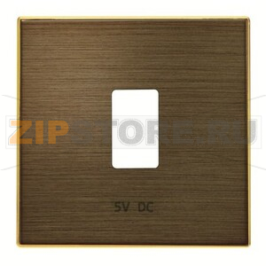 Накладка для зарядного устройства USB, античная латунь ABB 2CLA858520A1201 
