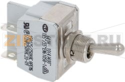 РЫЧАЖНОЙ ДВУПОЛЮСНЫЙ ПЕРЕКЛЮЧАТЕЛЬ 15А 250В 