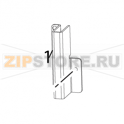 Compact flash cover plate Intermec PD41 Compact flash cover plate Intermec PD41Запчасть на деталировке под номером: 1Название запчасти на английском языке: Compact flash cover plate Intermec PD41.