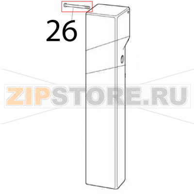 Tirante Scotsman MF 46 WS Tirante Scotsman MF 46 WSЗапчасть на деталировке под номером: 26