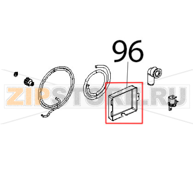 Scatola copri morsettiera Unox XBC 804 Scatola copri morsettiera Unox XBC 804Запчасть на деталировке под номером: 96