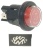 PULSANTE ROSSO BIPOLARE LUMINOSO
