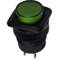 Кнопка 250 В/AC, 1.5 А, 1 x выкл/вкл, без фиксации, 1 шт TRU Components TC-R13-508A-05GN