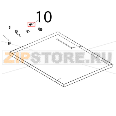 Raccordo a gomito con j. guest codolo D8-D8 Unox XL 404 Raccordo a gomito con j. guest codolo D8-D8 Unox XL 404Запчасть на деталировке под номером: 10