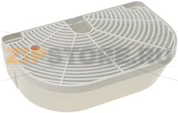 VASCHETTA SGOCCIOLATOIO COMPLETA BIANCA 