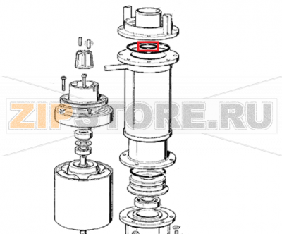 O ring Scotsman MF 56 ASR       O ring Scotsman MF 56 ASRЗапчасть на сборочном чертеже под номером: 47Название запчасти Scotsman на немецком языке: O ring Scotsman MF 56 ASR
