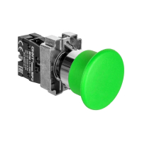Кнопка управления, 1НЗ, IP40, без подсветки, зеленая Chint NP2-EC32