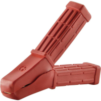 Зажим с изолятором 80 А, 30 В, 110 мм, тип: крокодил, черный, 1 шт TRU Components 736481
