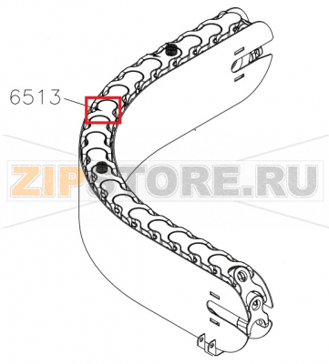 Catena Biplanare Aristarco TR 1650                     Catena Biplanare Aristarco TR 1650Запчасть на сборочном чертеже под номером: 6513Название запчасти Aristarco на итальянском языке:&nbsp;Catena Biplanare Aristarco TR 1650