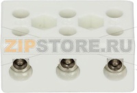 3-ПОЛЮСНАЯ КЕРАМИЧЕСКАЯ КЛЕММНАЯ КОЛОДКА