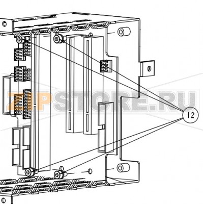Винт SOC HD CAP W/ LW M4 X 12 Datamax A-6212 RH Винт SOC HD CAP W/ LW M4 X 12 Datamax A-6212 RHЗапчасть на сборочном чертеже под номером: 12Название запчасти Datamax на английском языке: (25PK) SCREW SOC HD CAP W/ LW M4 X 12 