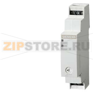 ЭЛЕКТРОННОЕ РЕЛЕ ВРЕМЕНИ, ЗАДЕРЖКА ВКЛЮЧЕНИЯ, 1 П КОНТАКТ, ДИАПАЗОН УСТАВОК ВРЕМЕНИ 5 С. … 100 С., US 24/200 … 240 В АС ИЛИ  24 В DC, СВЕТОДИОДНАЯ ИНДИКАЦИЯ, ВИНТОВЫЕ КЛЕММЫ Siemens 7PV1513-1AP30 