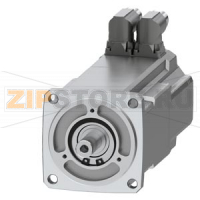 SIMOTICS S-1FK2 CT Серводвигатель М0 = 2,4 Нм; ПН = 0,57 кВт при нн = 6000 оборотов в минуту (380-480); ПН = 0,75 кВт при нН = 3000 оборотов в минуту (200-240); С удерживающим тормозом; Степень защиты IP64; Цилиндрический вал D14 х 30 мм; Абсолютный датчи
