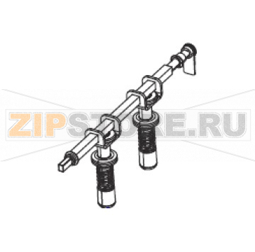 Pivot Bar and Toggle Assemblies Zebra ZE500-6LH Pivot Bar and Toggle Assemblies Zebra ZE500-6LHЗапчасть на сборочном чертеже под номером: 3Количество запчастей в устройстве: 1Название запчасти Zebra на английском языке: Pivot Bar and Toggle Assemblies