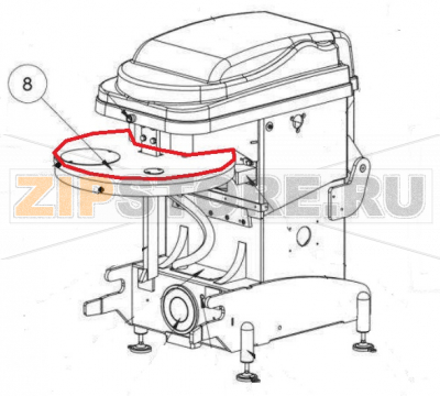 Lamiera Copertura Vasca VE 120 Sigma VE 80                        Lamiera Copertura Vasca VE 120 Sigma VE 80Запчасть на сборочном чертеже под номером: 8Название запчасти Sigma на итальянском языке: Lamiera Copertura Vasca VE 120 Sigma VE 80