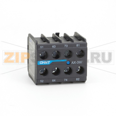 Приставка c дополнительными контактами, 1НО+3НЗ Chint AX-3M/13 