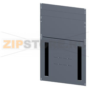 SIVACON, base, with side cable entry, T: 1000 mm, W: 600 mm, zinc-plated Siemens 8MF1060-2UB51-2 
