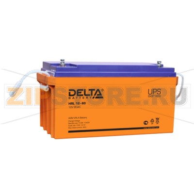 Delta HRL 12-80 Свинцово-кислотный аккумулятор (АКБ) Delta HRL12-80: Напряжение - 12 В; Емкость - 55 Ач; Габариты: 350 мм x 167 мм x 179 мм, Вес: 24,3 кгТехнология аккумулятора: AGM VRLA Battery