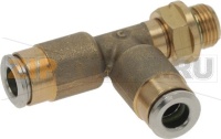 Т-ОБРАЗНОЕ СОЕДИНЕНИЕ  Ø 1/8"M-6 MM