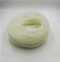 Translucent silicone profile with lip -