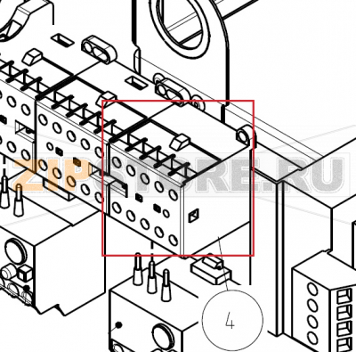 Mininvertitore VB6A-30-01 Imesa ES 10                                Mininvertitore VB6A-30-01 Imesa ES 10Запчасть на сборочном чертеже под номером: 4Название запчасти на итальянском языке: Mininvertitore VB6A-30-01 Imesa ES 10