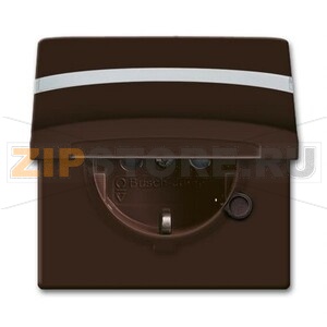 Розетка 16 А, 250 В, IP44, коричневая ABB 2CKA002064A0298 