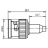 Разъем BNC, 50 Ом, 1 шт Telegärtner J01000A0040 - Разъем BNC, 50 Ом, 1 шт Telegärtner J01000A0040