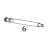 Paper feed platen roller assembly TSC PEX-1220