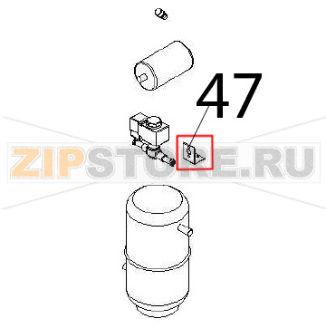 Support Angelo Po IA101L Support Angelo Po IA101LЗапчасть на деталировке под номером: 47