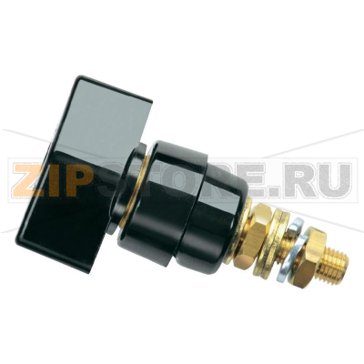 Зажим полюсной 400 А, черный, 1 шт Schützinger POL 3590/SW 