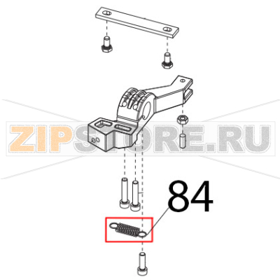 Molla movimento Sirman Palladio 300 Molla movimento Sirman Palladio 300Запчасть на деталировке под номером: 84