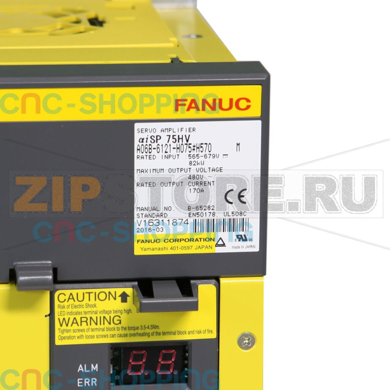 Модуль усилителя шпинделя Fanuc A06B-6121-H075#H570 
