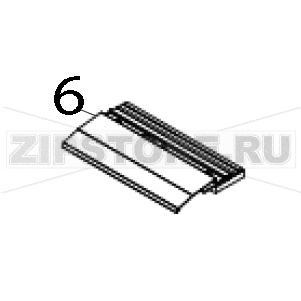 Печатающая термоголовка TSC TTP-644MU (203dpi) Печатающая термоголовка для принтера TSC TTP-644MU (203dpi)Запчасть на деталировке под номером: 6