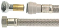 STAINLESS STEEL HOSE 100 cm