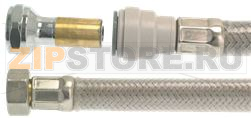 STAINLESS STEEL HOSE 100 cm 