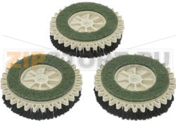 SET 3 BRUSH BRISTLES/PAD PL515 