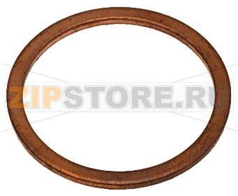 ПЛОСКИЙ УПЛОТНИТЕЛЬ Ø 28X24X1 ММ, МЕДЬ 