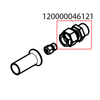 Фитинг для трубки в d12 в сборе Abat ШЖГ-1