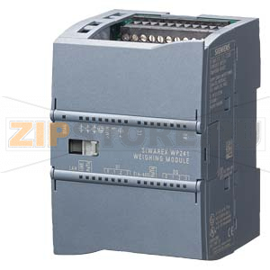 SIWAREX WP241 ELECTRONIC ДЛЯ CONNECTING ONE BELT SCALE ДЛЯ S7-1200, RS485 AND ETHERNET- INTERFACE, ONBOARD I/O: 4 DI / 4 DO, 1 AO (0/4...20MA) UL-CERTIFICATE (FM AND LEGAL-ДЛЯ-TRADE) IN PREPARATION DIRECT MODBUS CONNECTION TO SIMATIC HMI BASIC PANELS IN P 