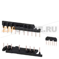 СОЕДИНИТЕЛЬНЫЙ НАБОР, ДЛЯ АППАРАТОВ С ВИНТОВЫМИ КЛЕММАМИ, ЭЛЕКТР. И МЕХ. СОЕДИНЕНИЕ, ВКЛ. ВЗАИМНУЮ БЛОКИРОВКУ, ДЛЯ СБОРКИ ПО СХЕМЕ ЗВЕЗДА-ТРЕУГОЛЬНИК, ТИПОРАЗМЕР S00 Siemens 3RA2913-2BB1