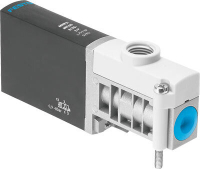 Распределитель с электроуправлением Festo MHP3-MS1H-3/2O-1/8