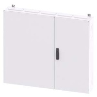 ALPHA 400, wall-mounted cabinet, IP55, Protection class 1, H: 1100 mm, W: 1300 mm, T: 210 mm, RAL 9016 Siemens 8GK1123-5KA52
