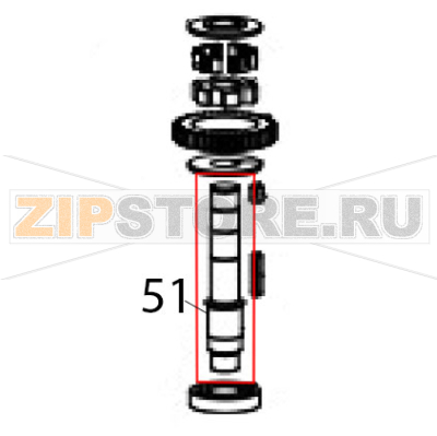 Output Hurakan HKN-20SN2V Output Hurakan HKN-20SN2VЗапчасть на деталировке под номером: 51