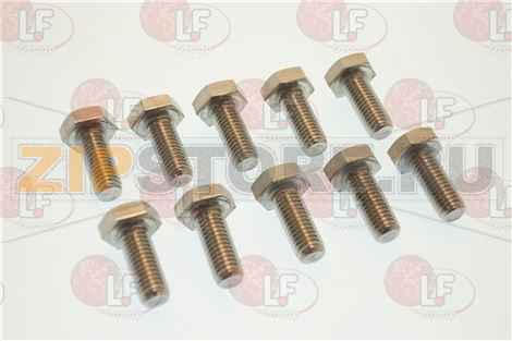 VIS H M10X25 INOX (JEU X10) 