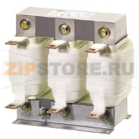 OUTPUT CHOKE, ФАЗ:3, UN1(V) :500, ITHMAX 1(A) / F1(ГЦ):72F (ГЦ):200, F TAKT(KHZ):4, I LN (A):64,8, LN(MH):0,22, UK(%):7, TA/ISOKL:40 /H, IP00, ТИП КОНТАКТОВ:ПЛОСКИЕ , EN61558-2-20 >CHOKE< Siemens 4EU2452-0EF00-4BA0